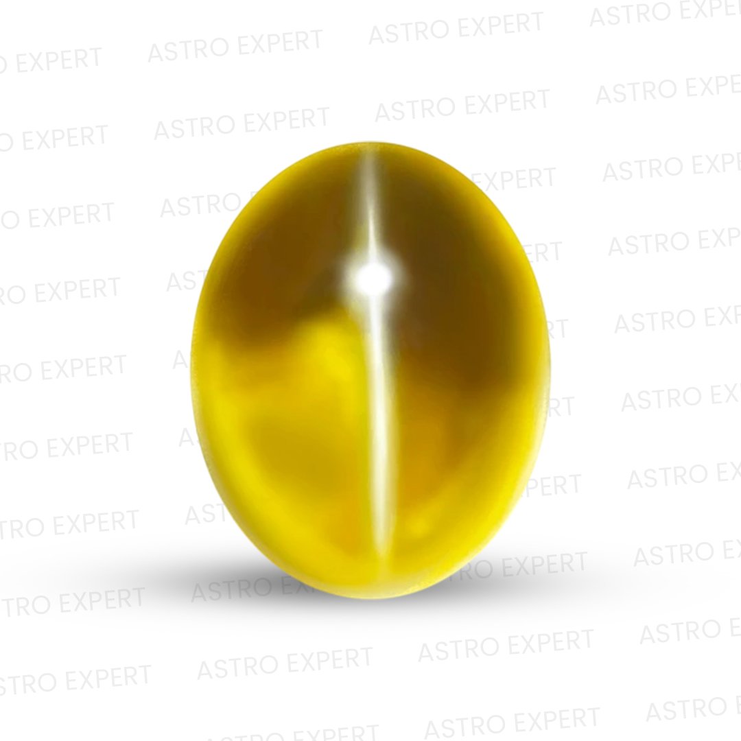 Natural Cat’s Eye Stone (Lehsunia) 8 Carat