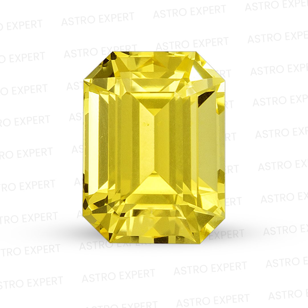 Natural Yellow Sapphire (Pukhraj) 7 Carat