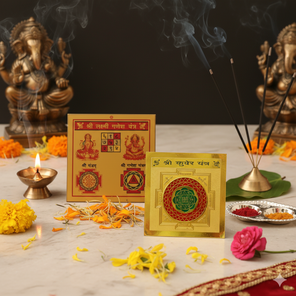 Shri Lakshmi Ganesh Kuber Yantra